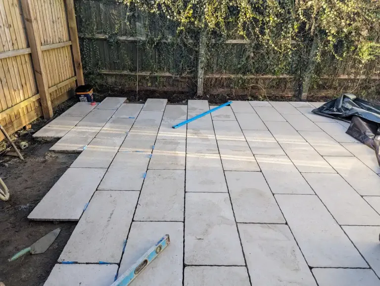 patio almost complete